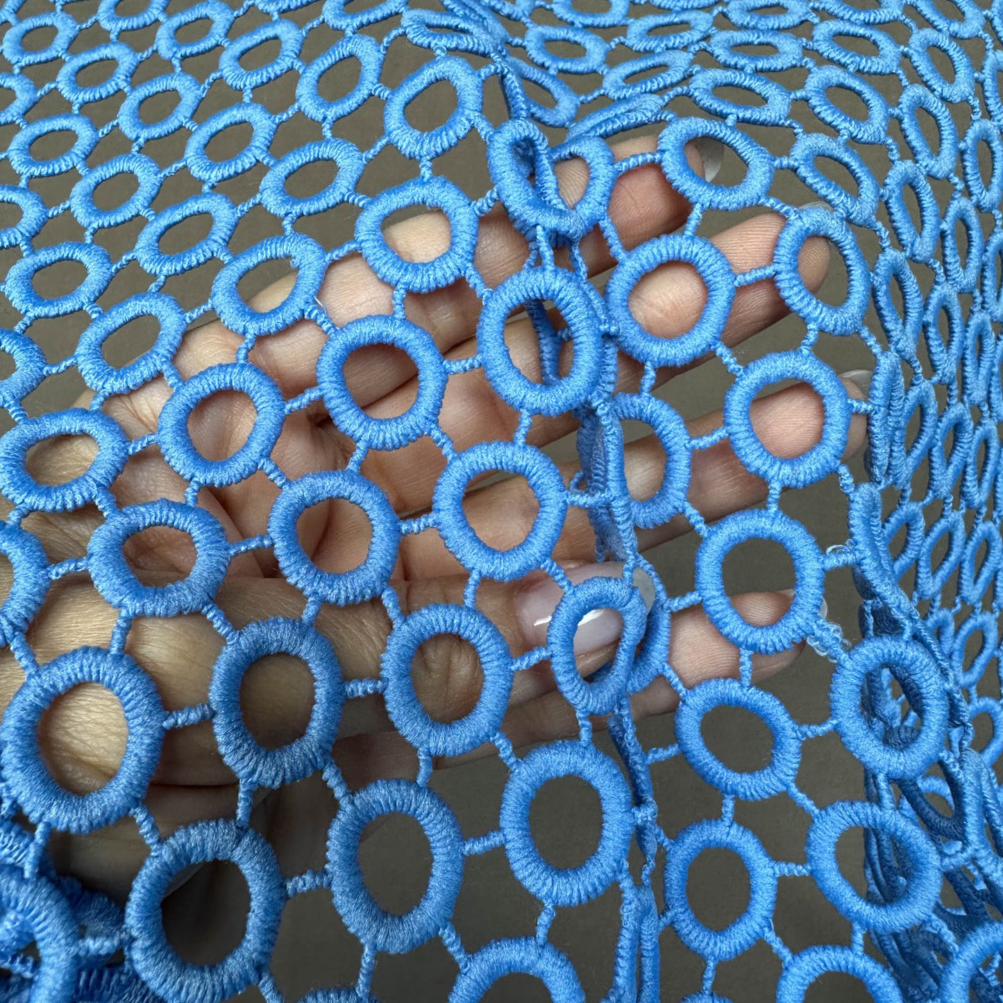 Eyelet Lace in Blue